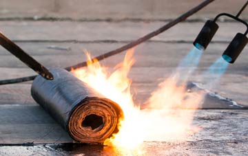 Clapper asphalt flat roofing repairs