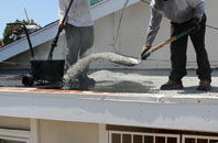 Clapper flat roofing repair